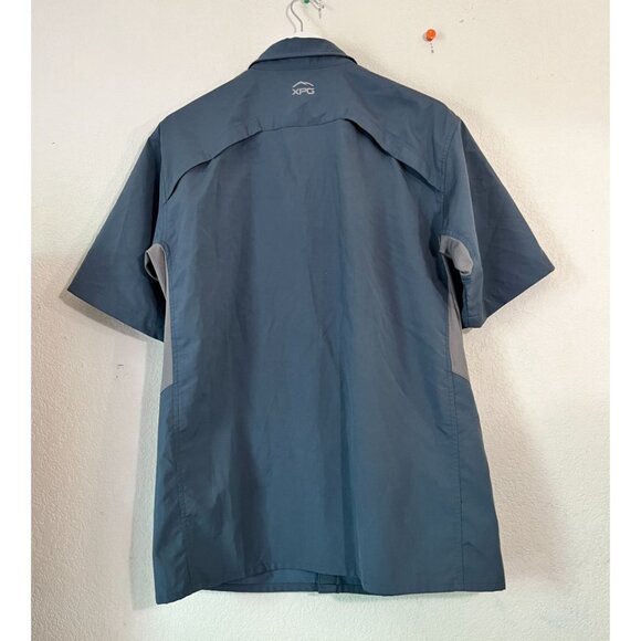 Cabela's XPG Mens Short Sleeve Outdoor Performance Shirt Large Gray Lightweight - Picture 4 of 11